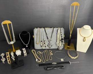 Mixed Designer Costume Jewelry Collection Necklaces, Bracelets, and Accessories