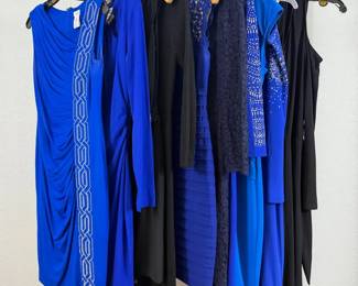 Cache Royal Blue Black Formal Dress Collection 11 Elegant Pieces
