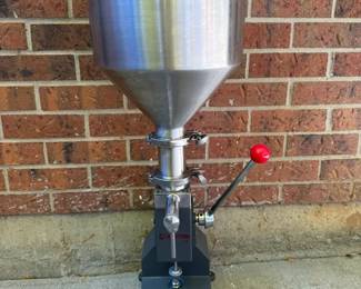 Kimtem Stainless Steel Manual Filling Machine HandOperated Paste Dispenser