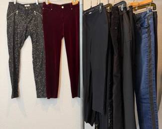 11 Piece Collection Cache, INC, Boston Proper Charter Club Pants Luxe Textures Fabrics