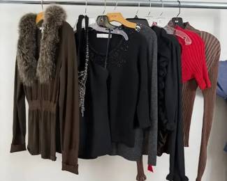 Cache, Valerie Stevens White House Black Market Silk Cashmere Tops 8 Luxe Pieces
