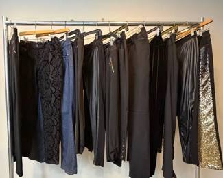 12 Piece Collection Designer Pants Cache, Rachel Roy, Ralph Lauren, Reba, Boston Prope