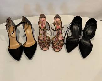 Aldo, Betsey Johnson Thalia Sodi Womens Heels Trio Size 7.5