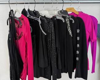 INC, Boston Proper, Dana Buchman MSK Tops 11 Pc Black Fuchsia Designer Lot