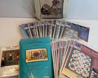 Vintage Needlepoint Quilt Craft Kit