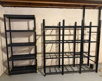 Bin Warehouse HeavyDuty 12Tote Storage Rack System with Instructions