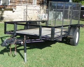 5' x 10' Ramp/Gate 15" wheels