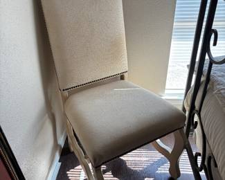 4 side chairs- as is- a few need cleaning or new upholstery. 