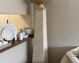 Pair of floor lamps