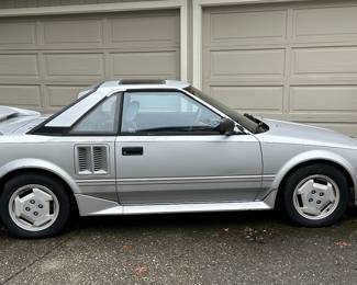 1986 Toyota MR2 - Hasn’t been driven in years. A fun “project” car.