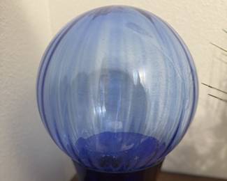 Large Glass Sphere (Glass Cased Bowl Under it Sold Separately)