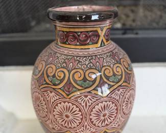 Ceramic Mid-Eastern-Style Vase