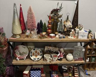 Lots of Christmas Decor and Ornaments of all kinds