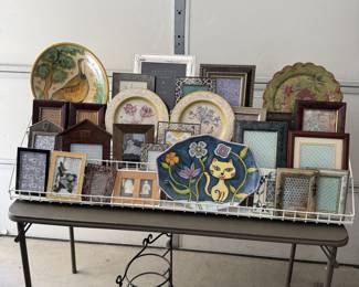 Frames and plates