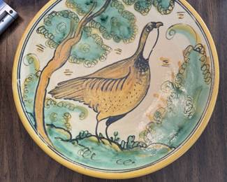 Quail Bird Platter