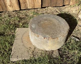 Concrete Bucket Width Block