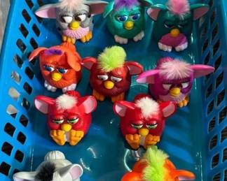 Vintage McDonalds Furby Toy Figures