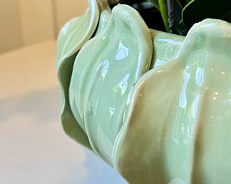 Italian hand made orchid low display bowl (orchids not included)
