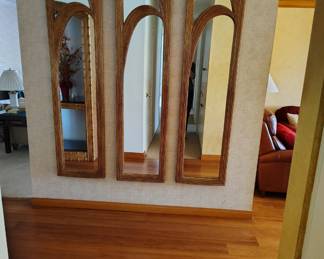 Set of 3 mirrors