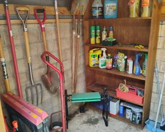Gardening tools and supplies