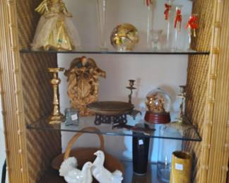 Angeles, candle holders