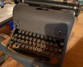 Vintage typewriter