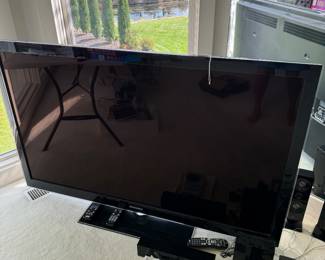 Samsung with speakers