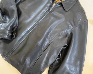 Quality leather men’s jacket