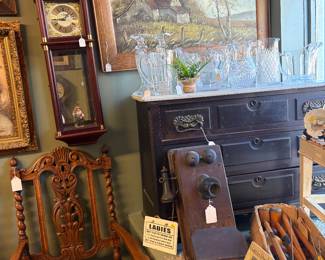Beautiful Barley Twist Arm Chairs