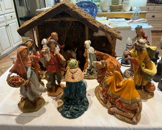 Beautiful nativity set