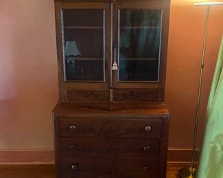 Federal drop front desk