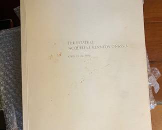 Jackie O auction catalog