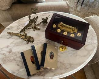 Music box- collectible books