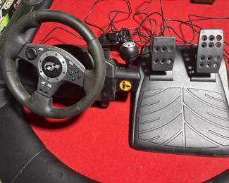 Logitech Driving Force Racing Wheel and Two Pedal Set for PS3