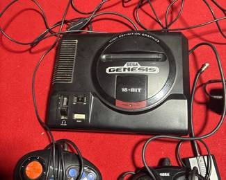 Sega Genesis Console with remotes