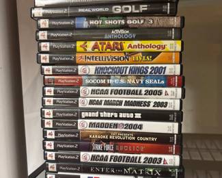 Sony PlayStation 2 games