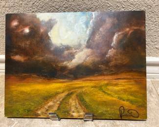 Original oil painting, signed