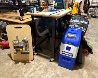 Jawhorse Miter Saw Station Accessory, Rug Doctor Carpet Cleaner with accessories