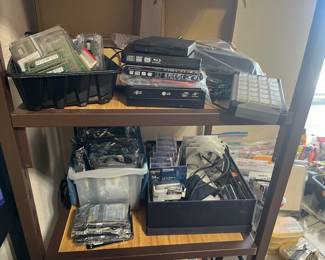 computer parts and accessories, hard drives, memory cards, internal fans 