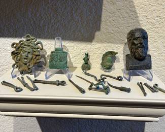 Roman antiquities in bronze