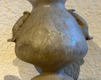 Roman patterned glass, original condition 