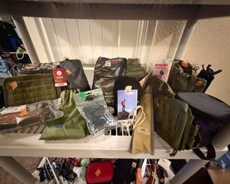 Camping bags and satchels