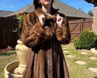 Mink coat