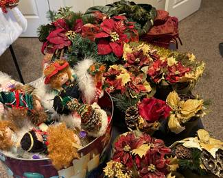 Christmas and fall decorations