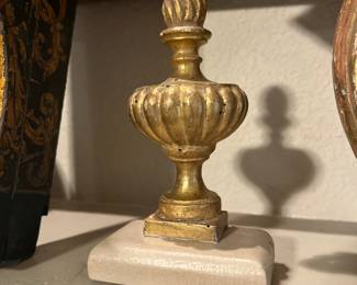 Pair French finials, 1700’s