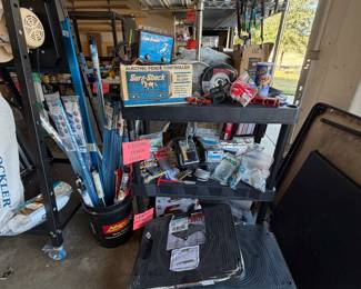 Moving dollies, Electric fence accessories, Rockler woodworking tracks, 
