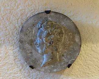 French silhouette plaque, 1800’s
