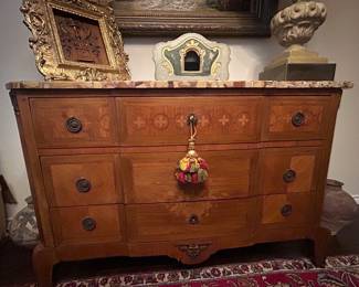 Italian buffet or dresser - marble top