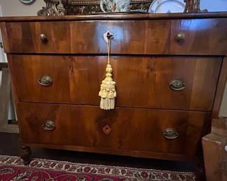 Biedermeier style Italian buffet, Italian silk tassels
