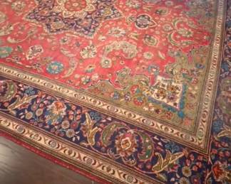 This antique persian rug is available for presale. Please contact Jenna at 214-558-4410 to arrange a pickup. View this video for a more detailed video of this item. https://youtu.be/LkPIV3tEHVo